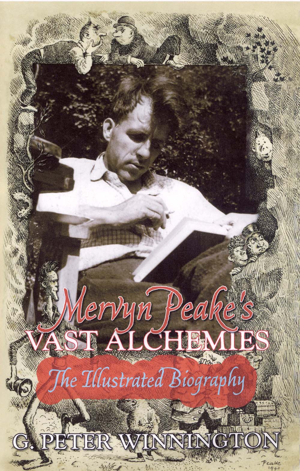 Cover of Mervyn Peake's Vast Alchemies